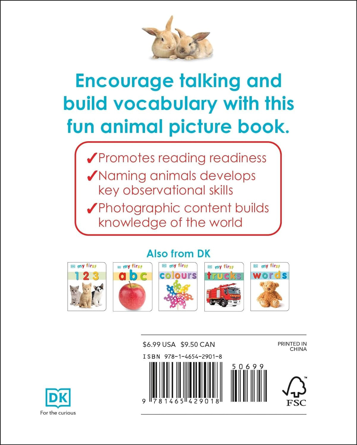 My First Animals - Board Book