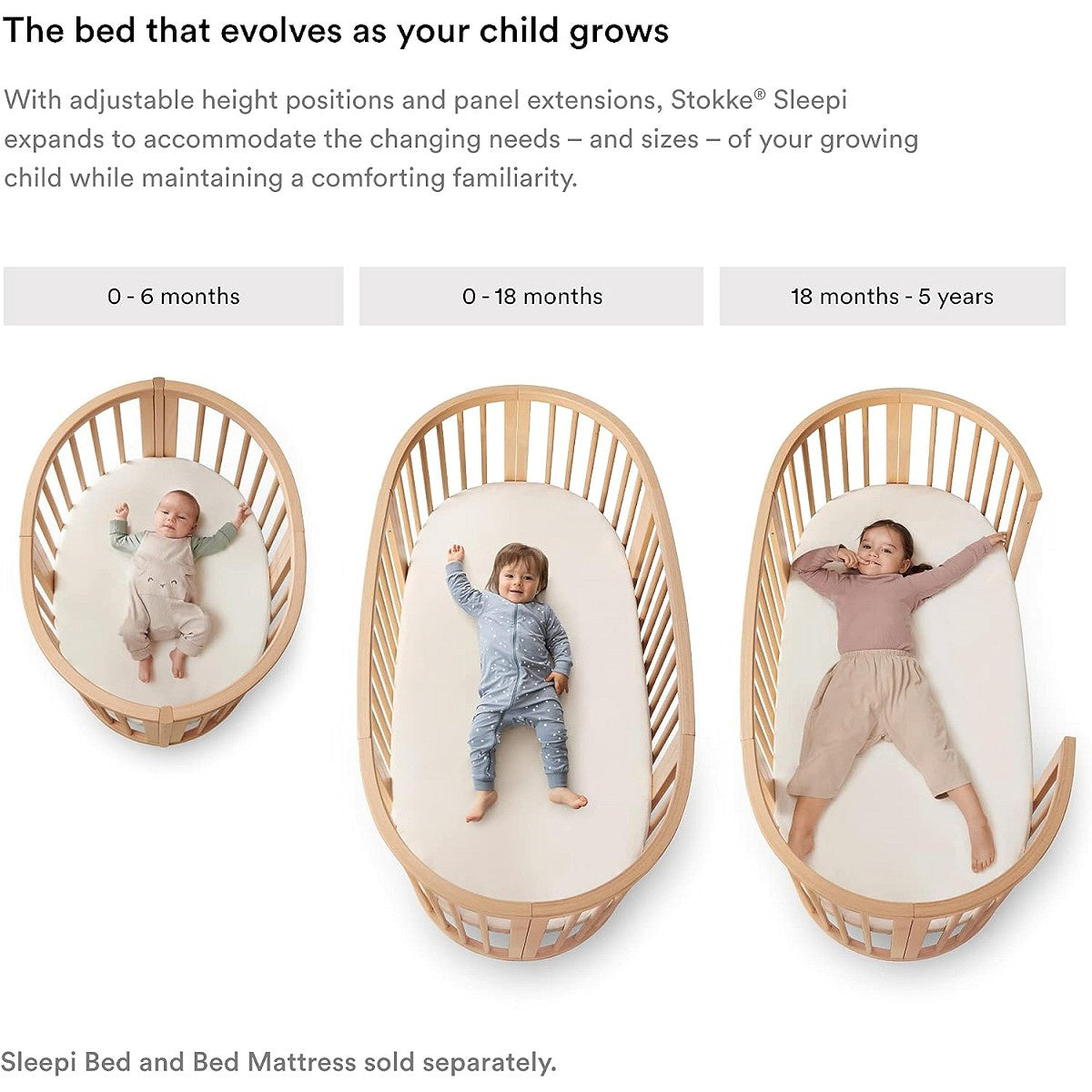 Stokke Sleepi Mini Bundle with Mattress V3