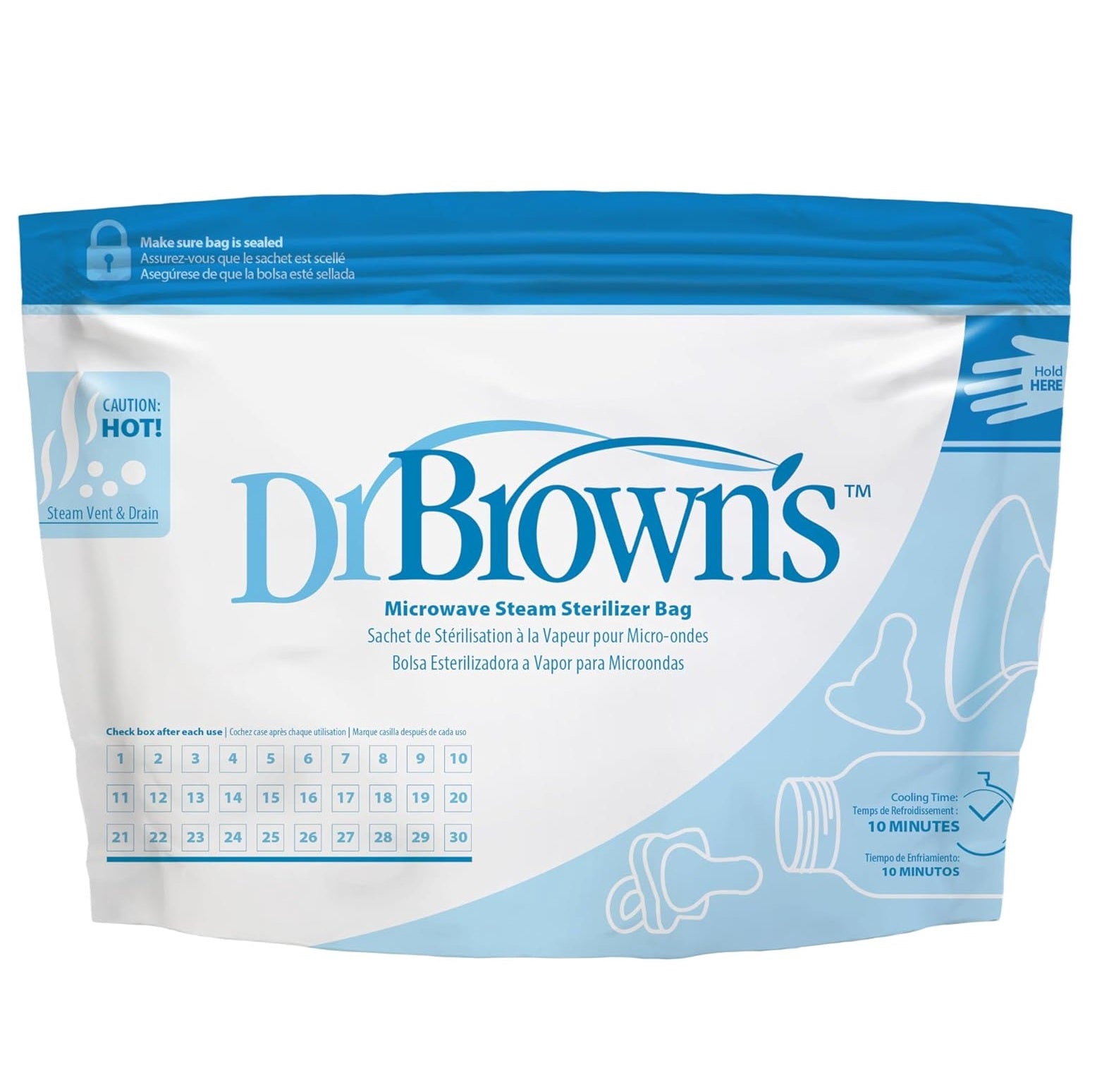 Dr. Brown's Microwave Steam Sterilizer Bags