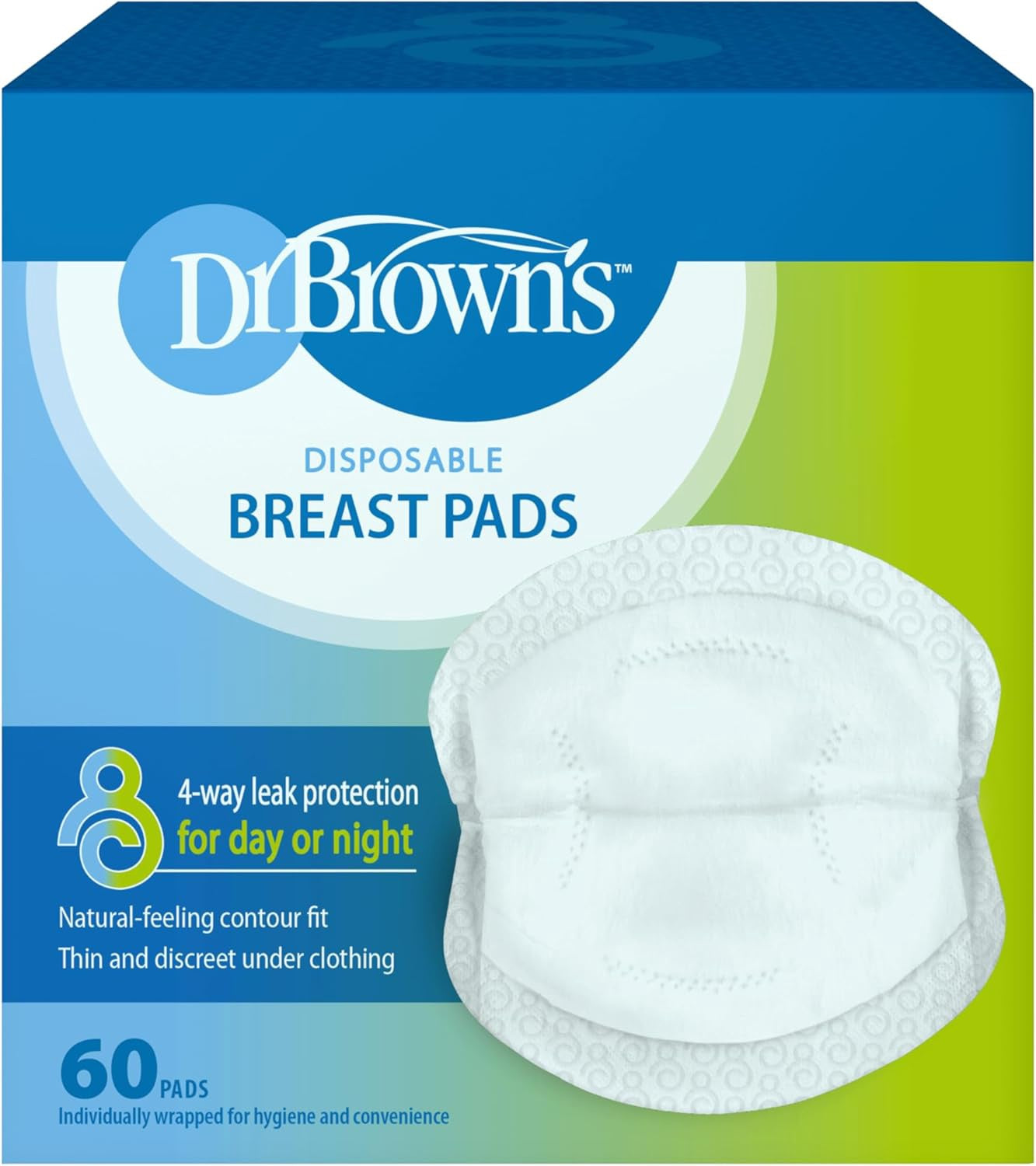 Dr. Brown's Disposable Breast Pads 60-Count