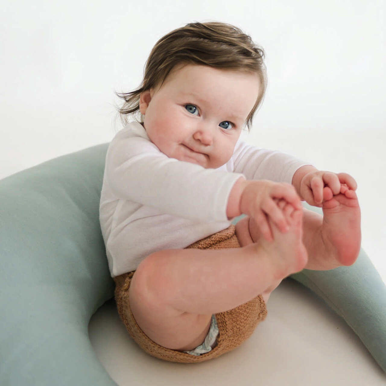 Snuggle Me Feeding & Support Pillow - Slate