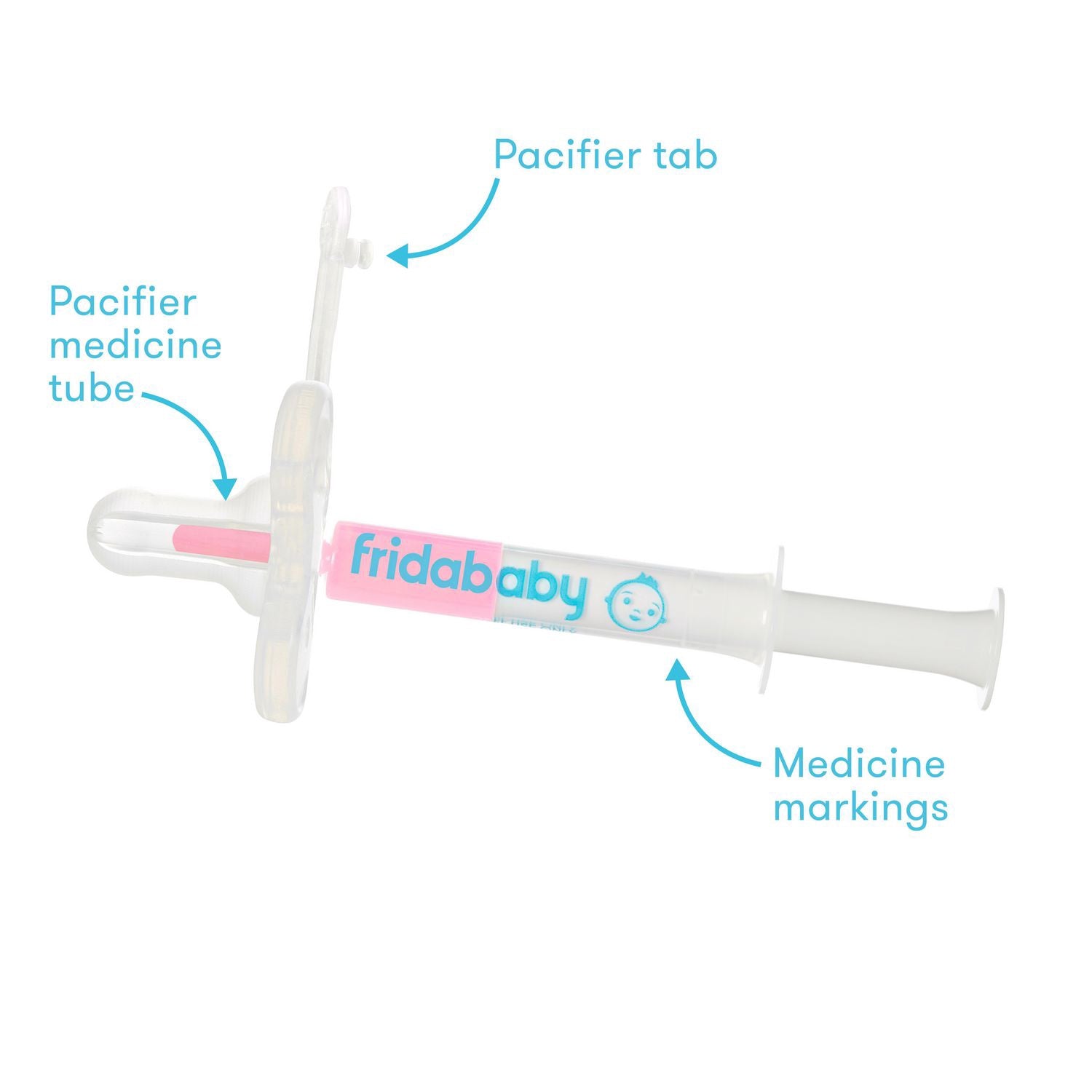 MediFrida the Accu-Dose Pacifier Medicine Dispenser