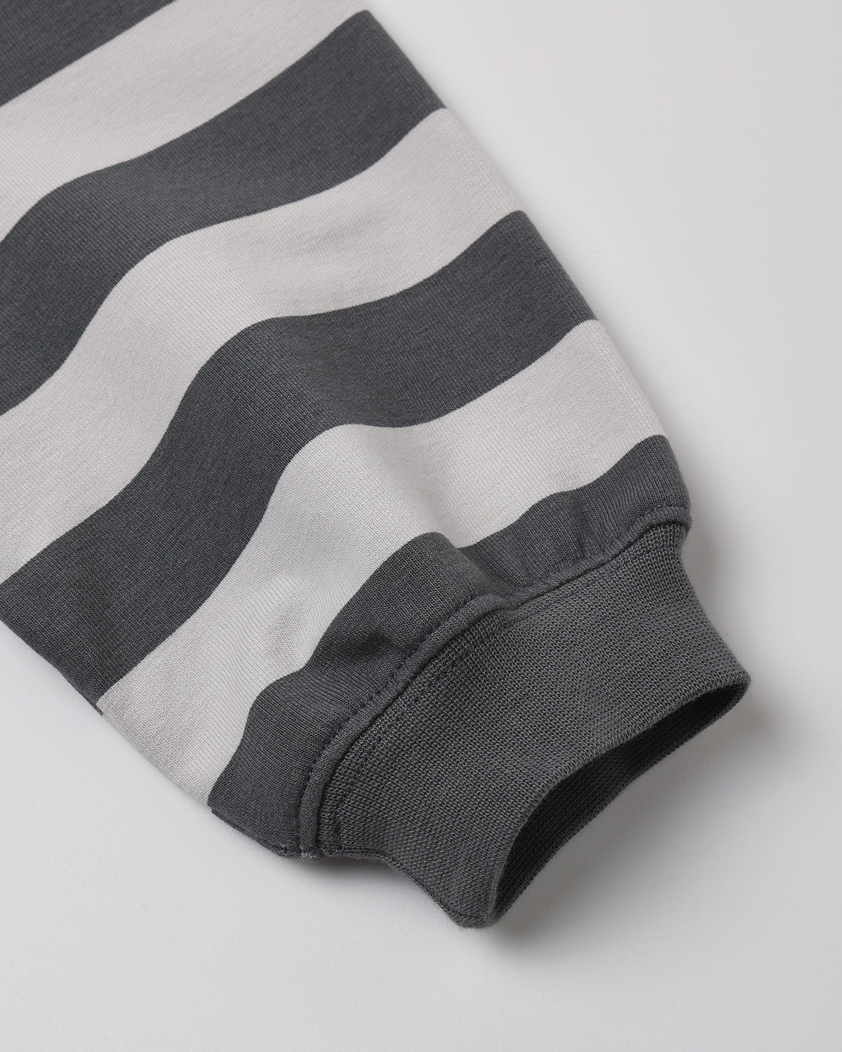 Quincy Mae Oversized Crew Sweatshirt - Midnight Stripe
