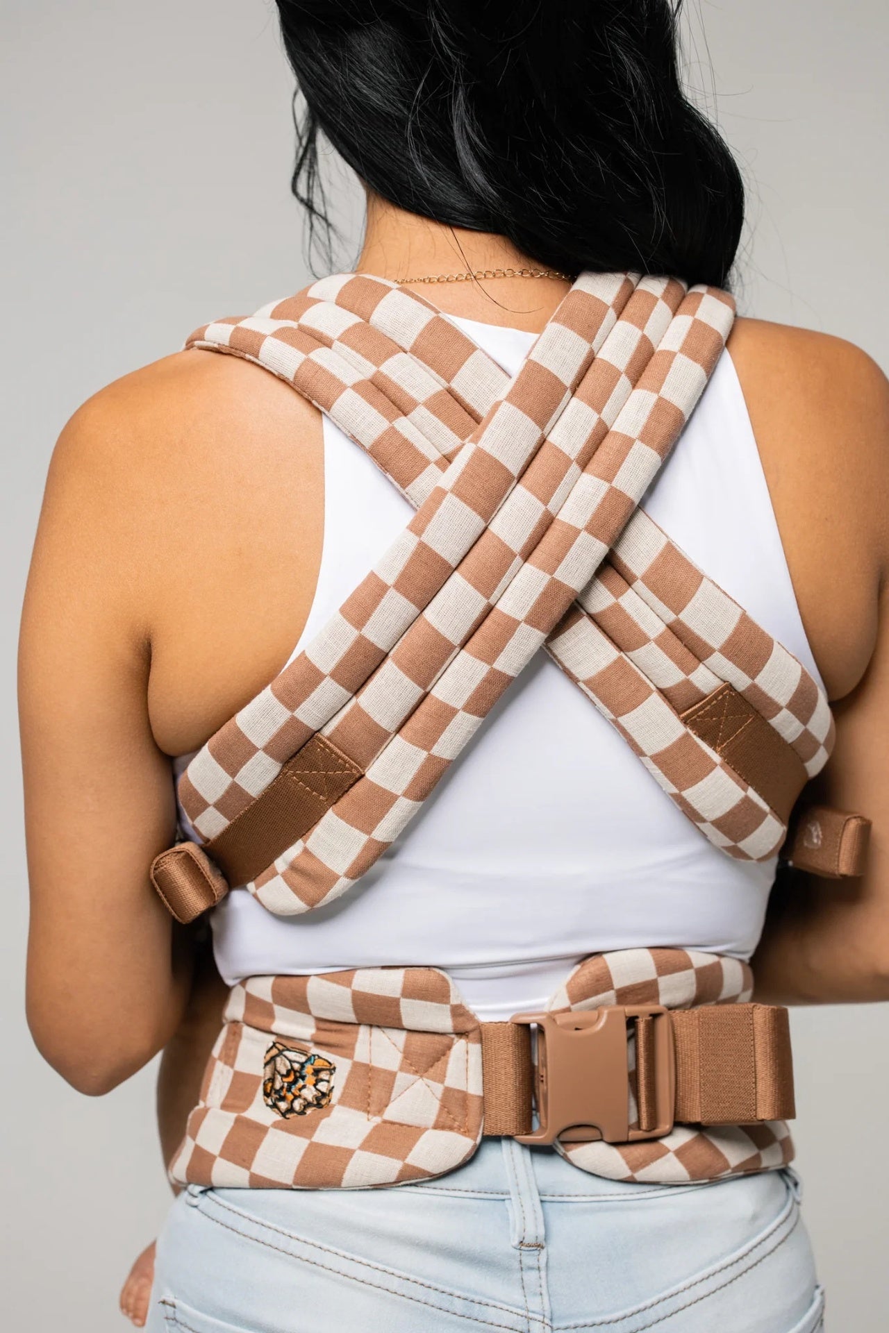 Mabē The Monarch Carrier - Mocha Check