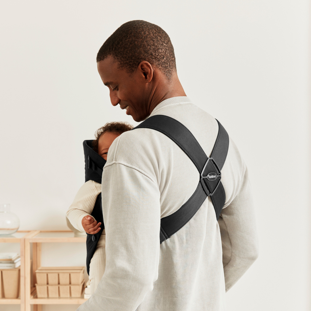 Baby Bjorn Bouncer & Carrier bundle - Dark Gray/Grey & Black