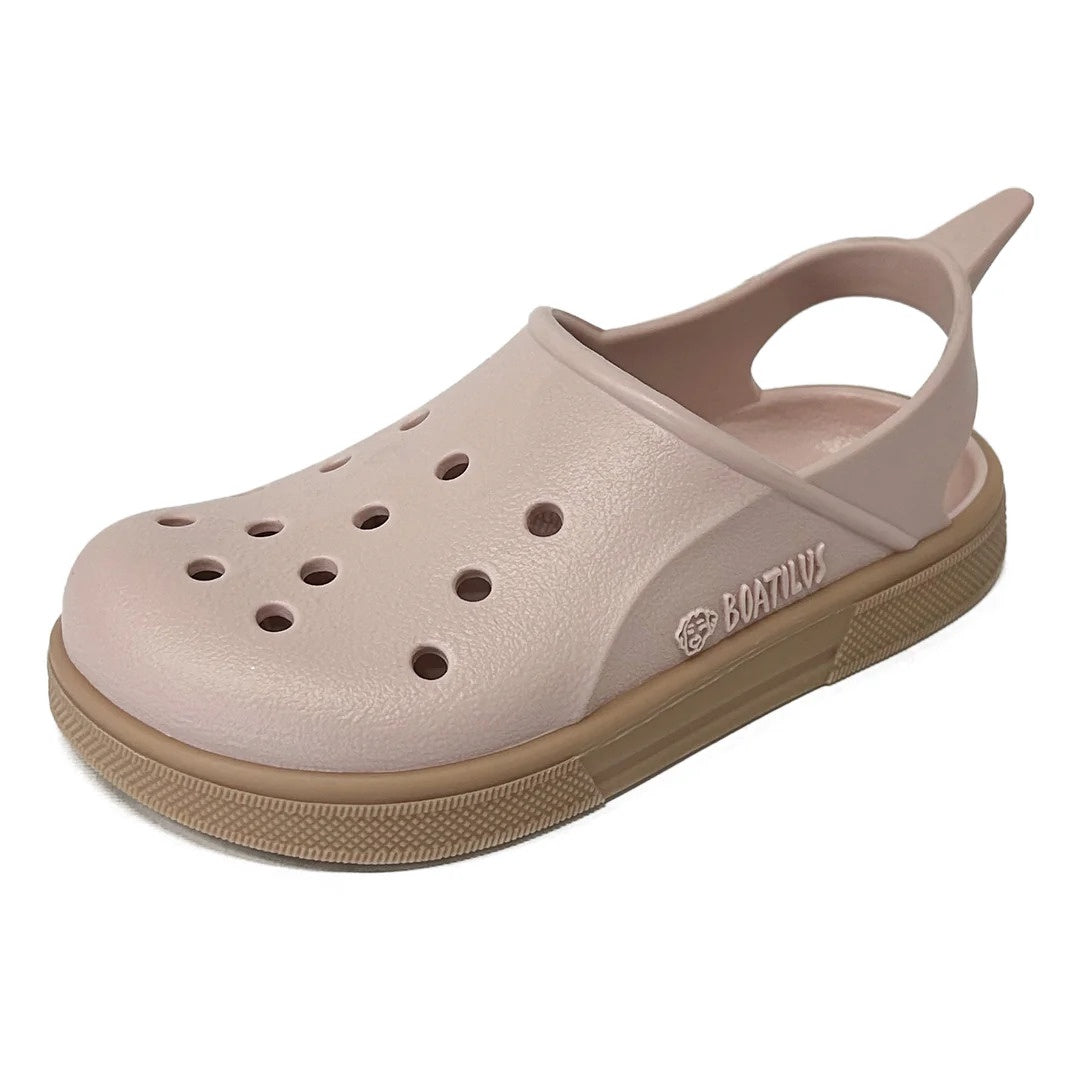 Boatilus Cloggy Sandals - Old Pink / Beige