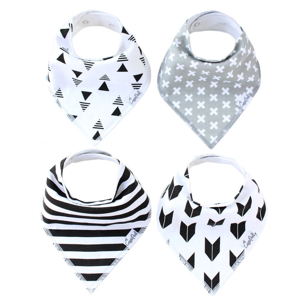 Copper Pearl Bandana Bib Set - Shade