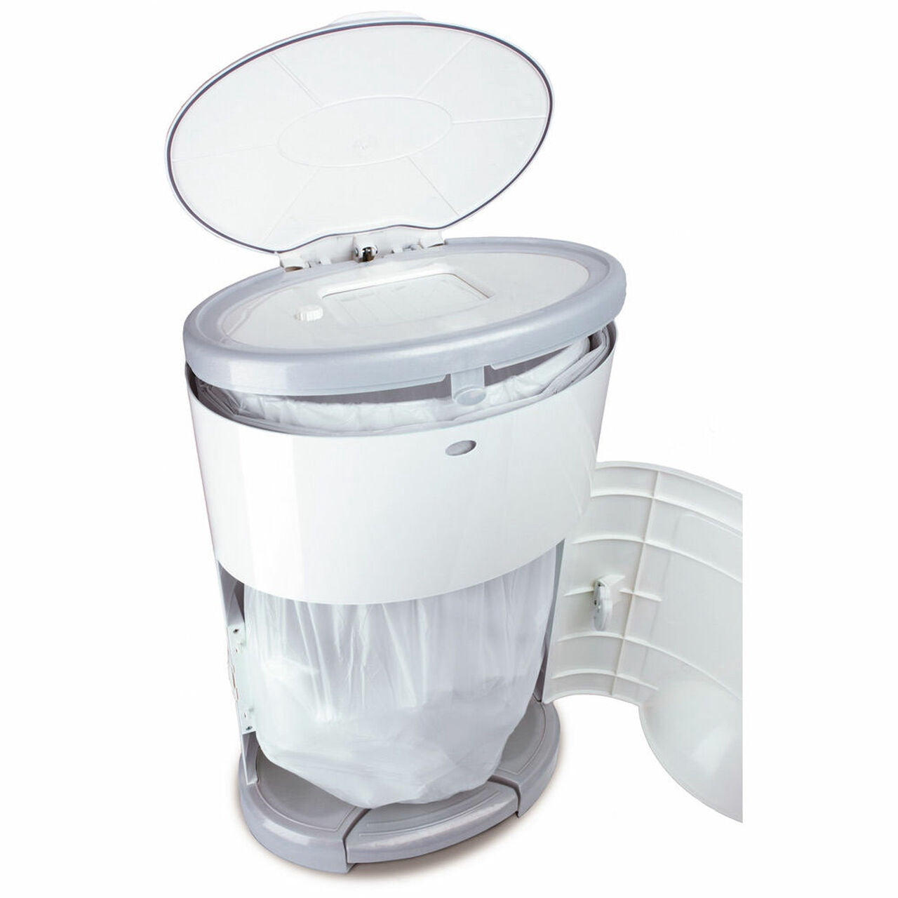 Diaper Dekor Plus Diaper Pail Disposal System - White