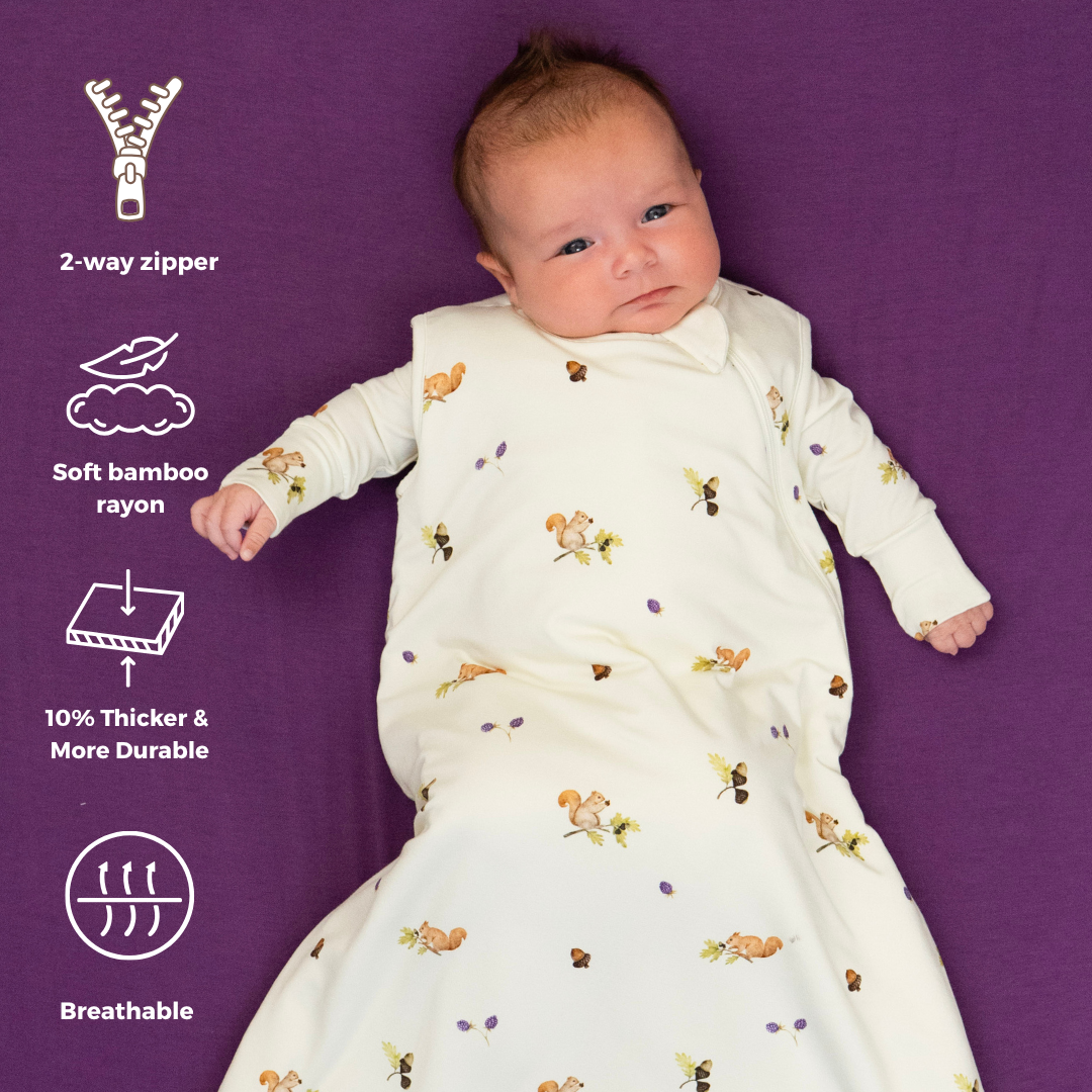 2.5 TOG Sleep Sack - Squirrels