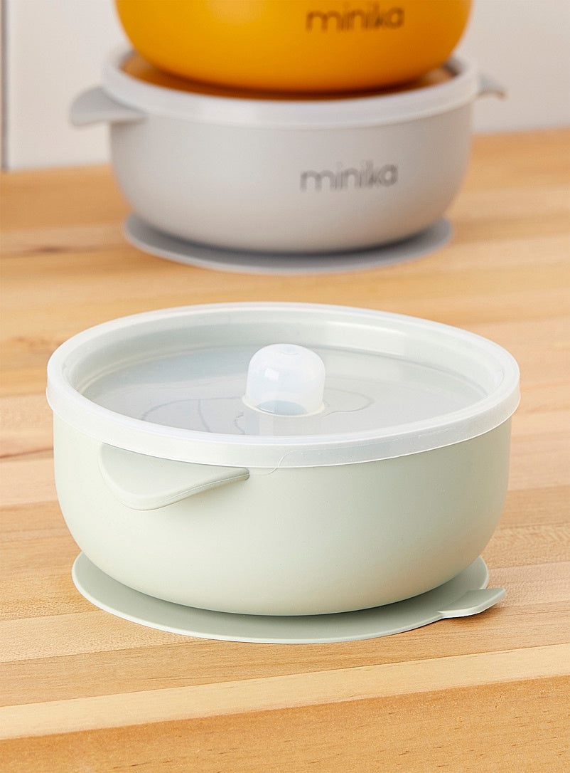 Minika - Silicone Bowl With Lid