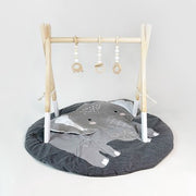 Active Baby Wooden Gym Set - Elephant