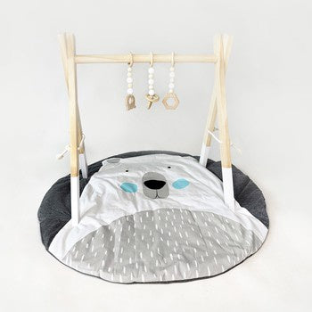 Active Baby Wooden Gym Set - Polar Bear