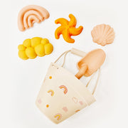Active Baby Silicone Beach Toy Set - Rainbows