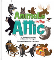 Animals in the Attics Board Book
