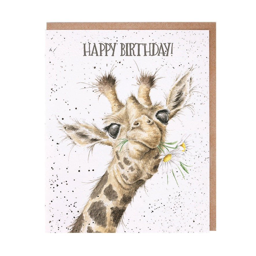 Wrendale Designs Birthday Flowers Card