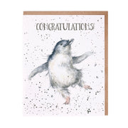 Wrendale Designs Hoooray Penguin Card