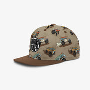 Headster All Terrain Fun Snapback - Beige Sand