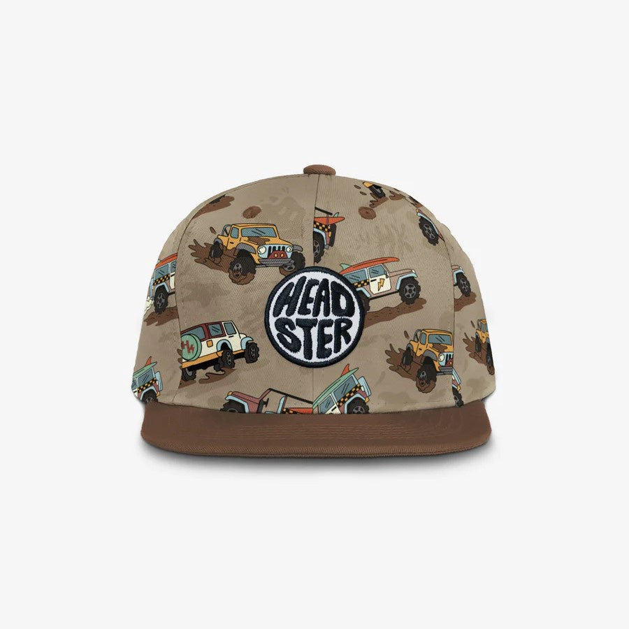 Headster All Terrain Fun Snapback - Beige Sand