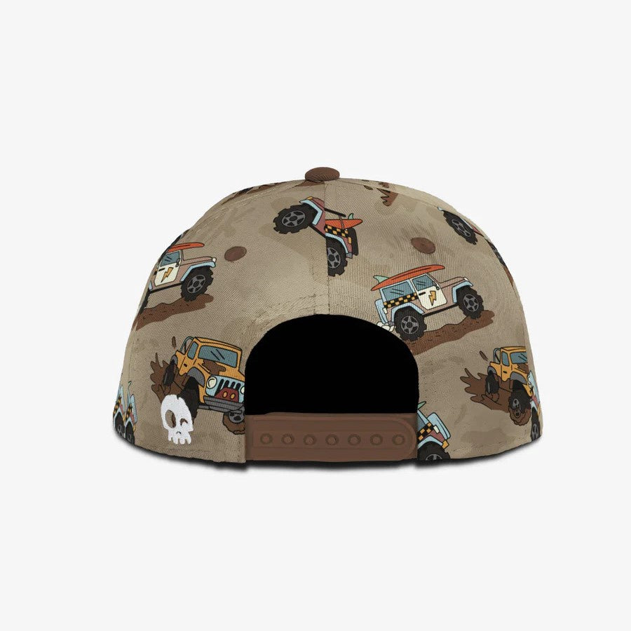 Headster All Terrain Fun Snapback - Beige Sand