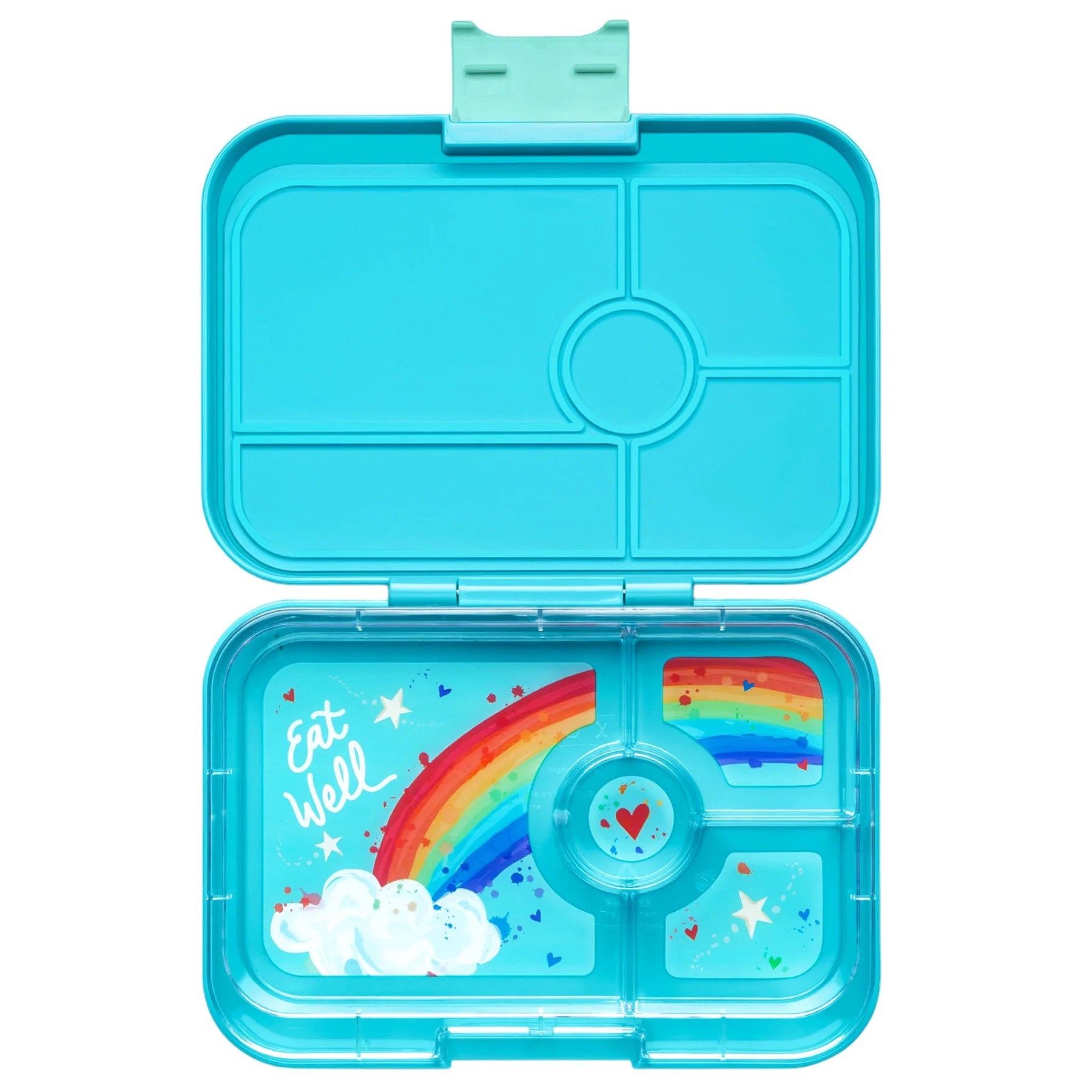 Yumbox Tapas 4 Compartments - Antibes Blue/Rainbow