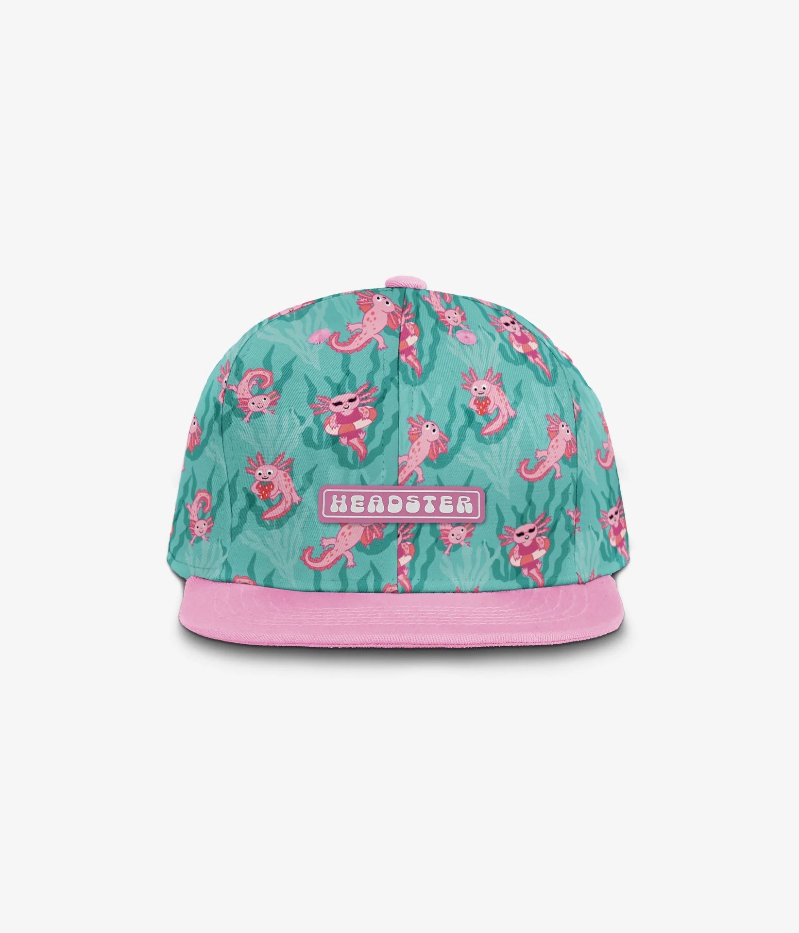 Headster Axolotl Snapback - Lagoona Blue
