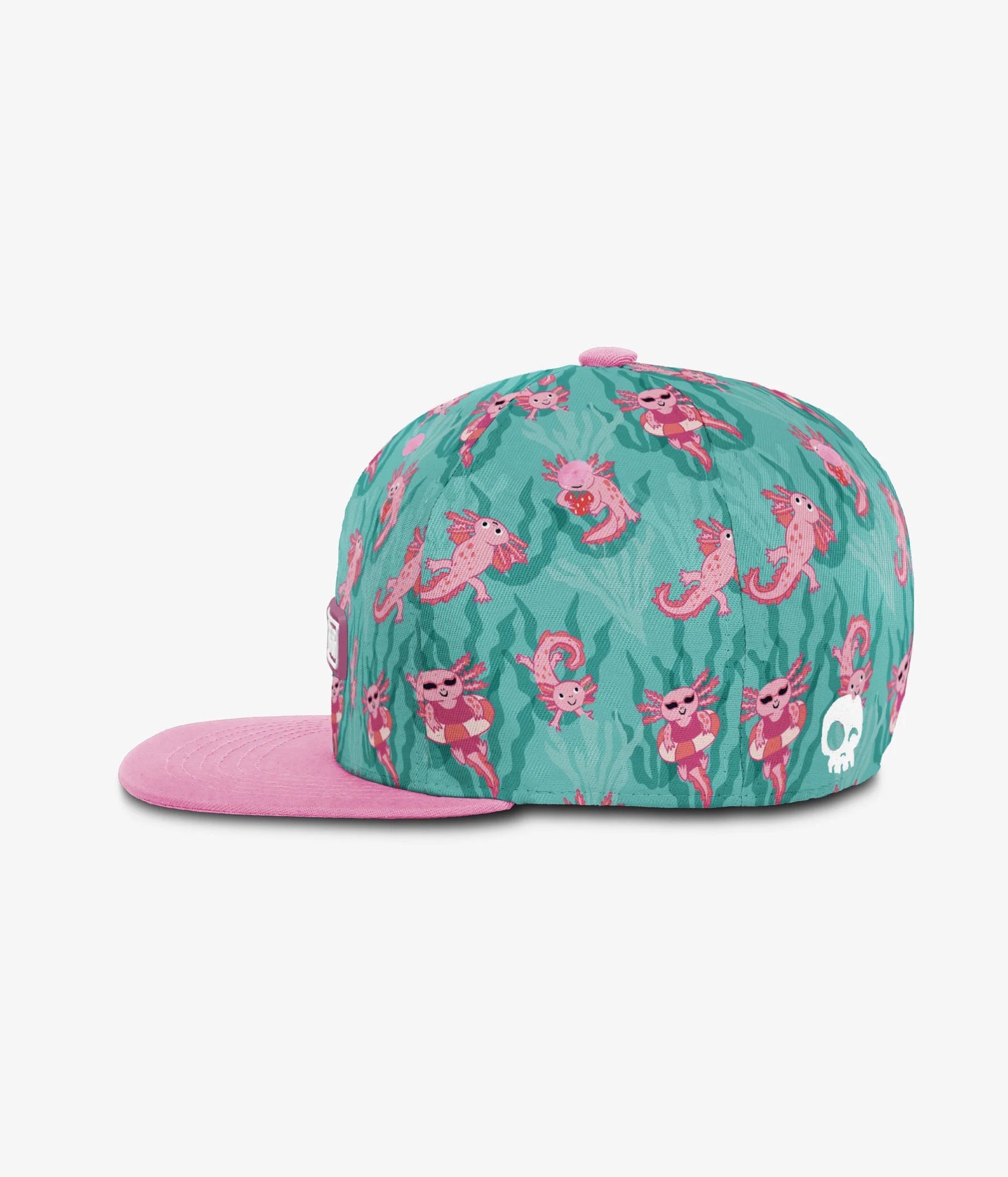 Headster Axolotl Snapback - Lagoona Blue