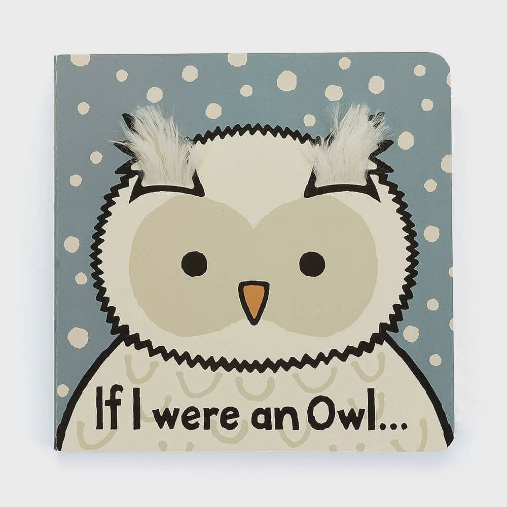 Jellycat If I Were An Owl Board Book (Snowy Owl)