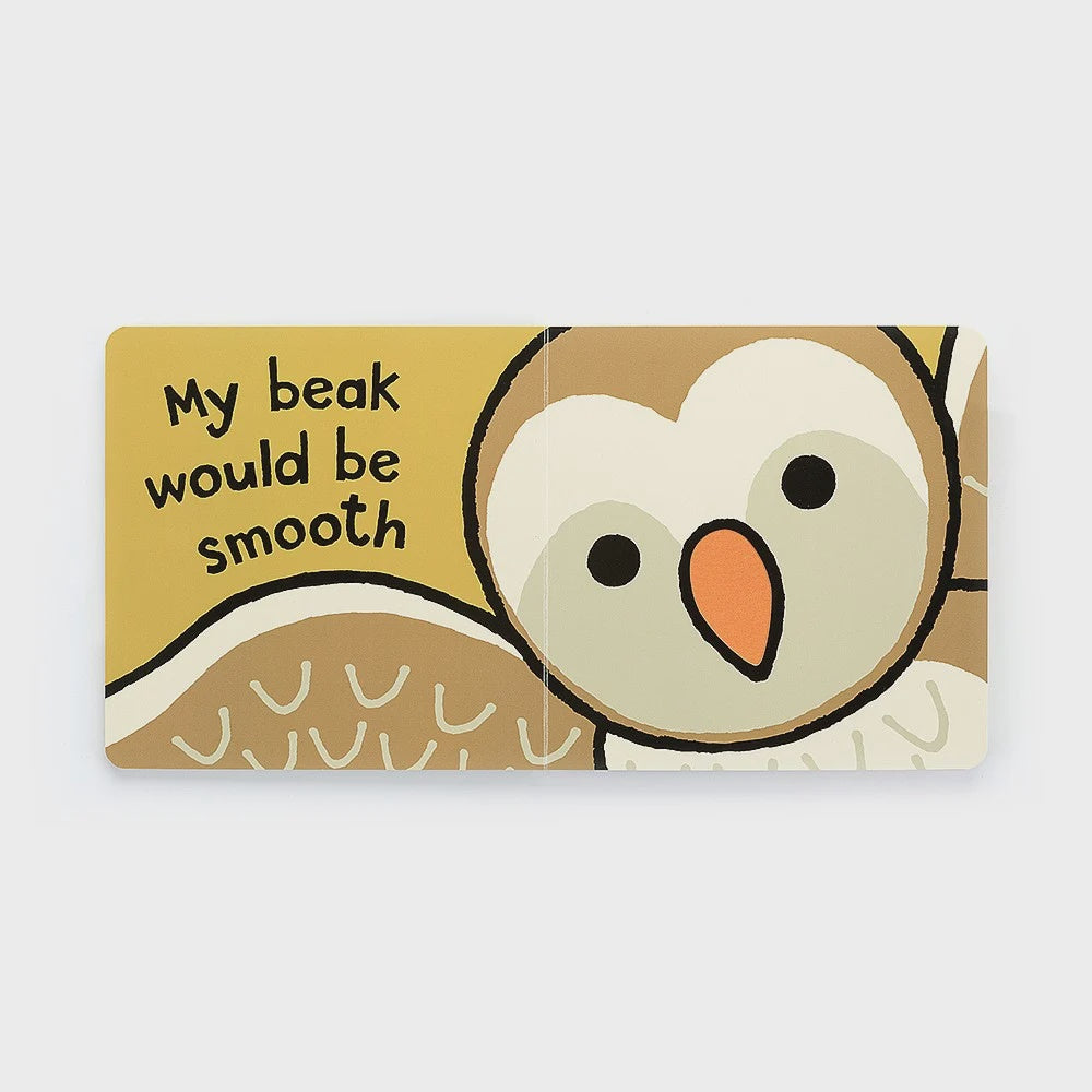 Jellycat If I Were An Owl Board Book (Snowy Owl)