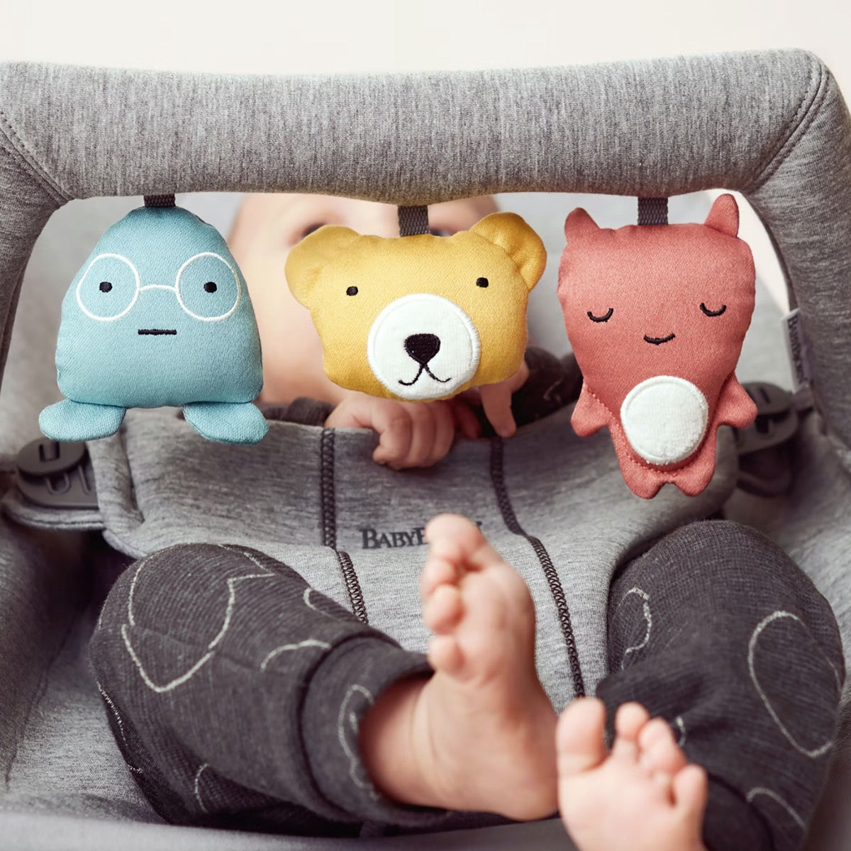 Baby Bjorn Bouncer Toy - Soft Friends