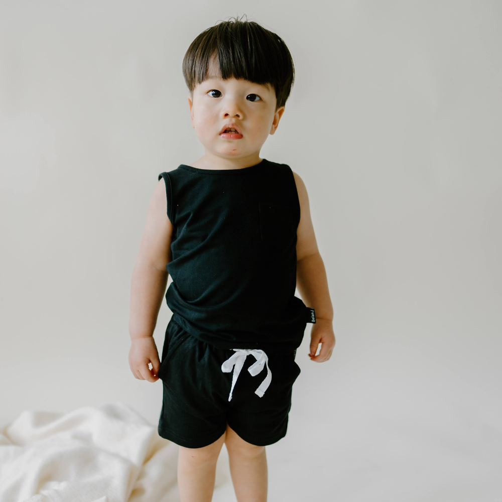 Pocket Tank Top - Raven