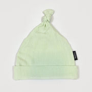 Ribbed Bamboo Knotted Hat - Meadow Mist