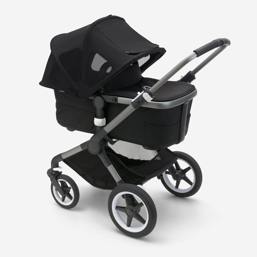 Bugaboo Fox/Cameleon/ Lynx Breezy Sun Canopy - Midnight Black