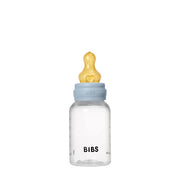 BIBS BPA-Free PP Baby Bottle Latex Nipple - Baby Blue 150ml