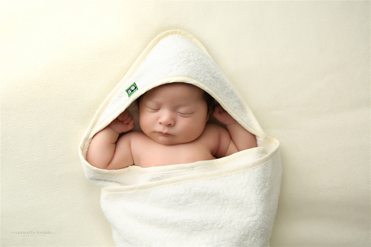 Bamboobino Classic Hooded Towel - Cream