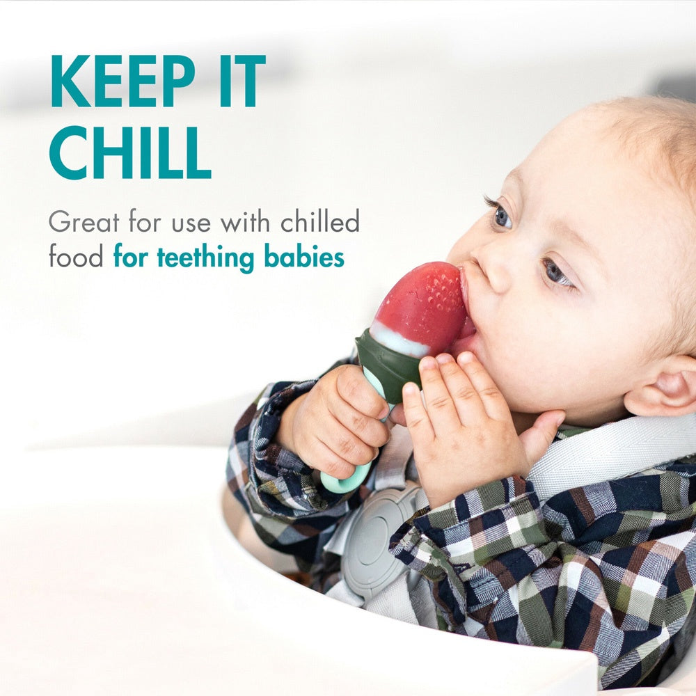 BOON Pulp Silicone Feeder - Pink