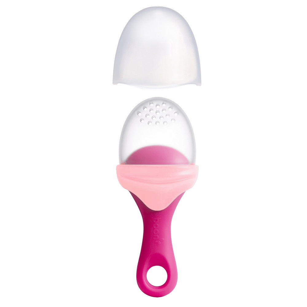 BOON Pulp Silicone Feeder - Pink