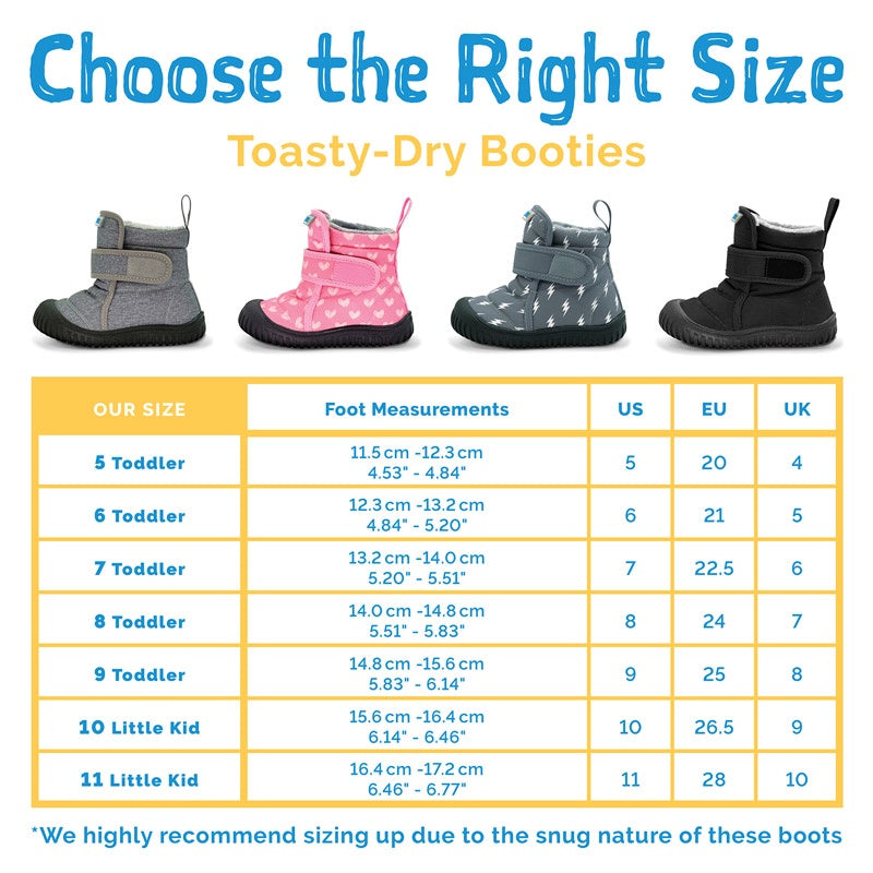 Jan & Jul Toasty-Dry Booties - Heather Grey