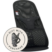 Baby Bjorn Bouncer Bliss & Mini Carrier Bundle - Anthracite LandscapeBlack Mesh