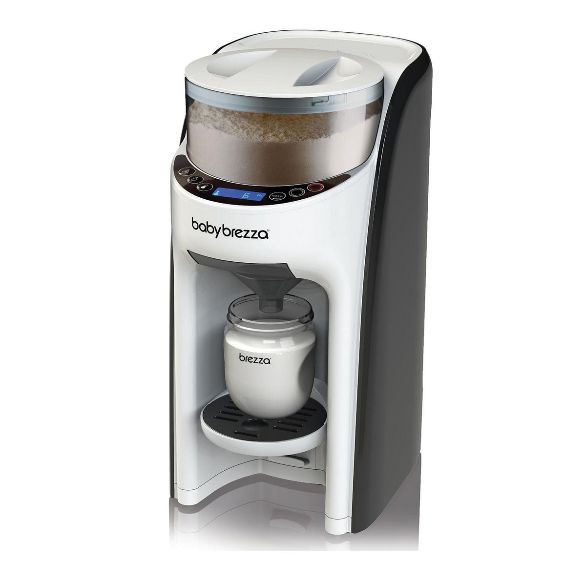 Babybrezza formula dispenser on a white background