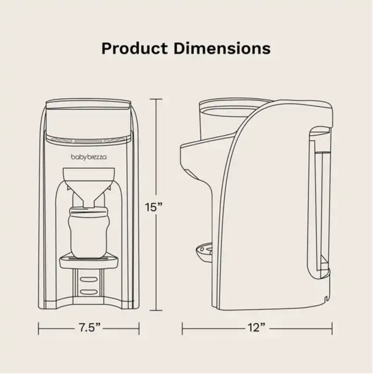 Baby formula pro dimension