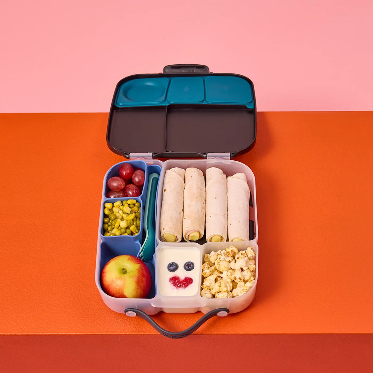 b.box Silicone Bento Tray - Lunchbox