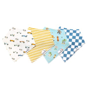 Copper Pearl Bandana Bib Set - Speedster