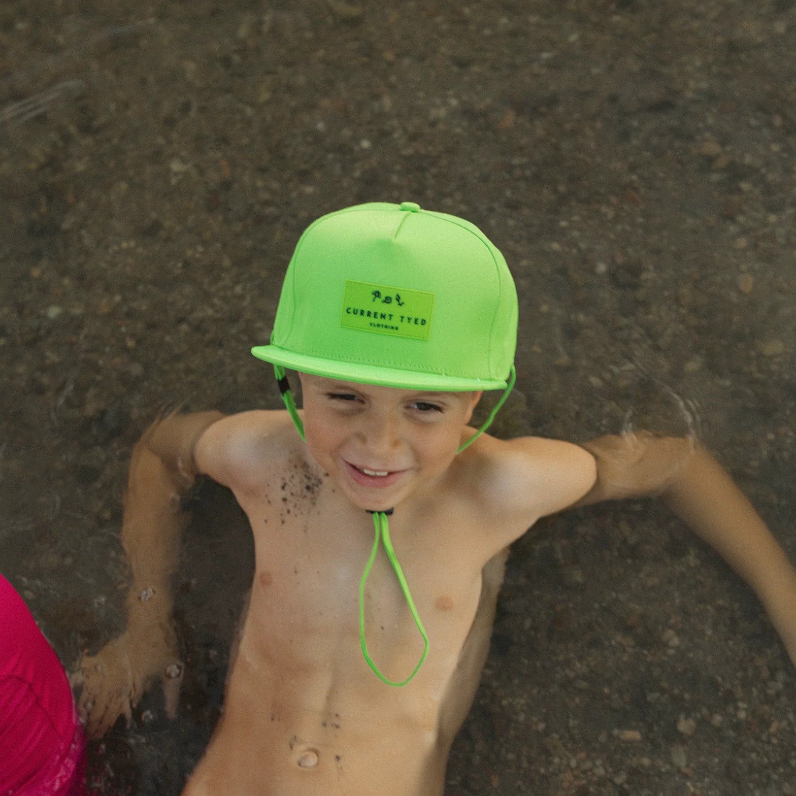 Current Tyed Clothing "Brights" Waterproof Snapback - Neon Green