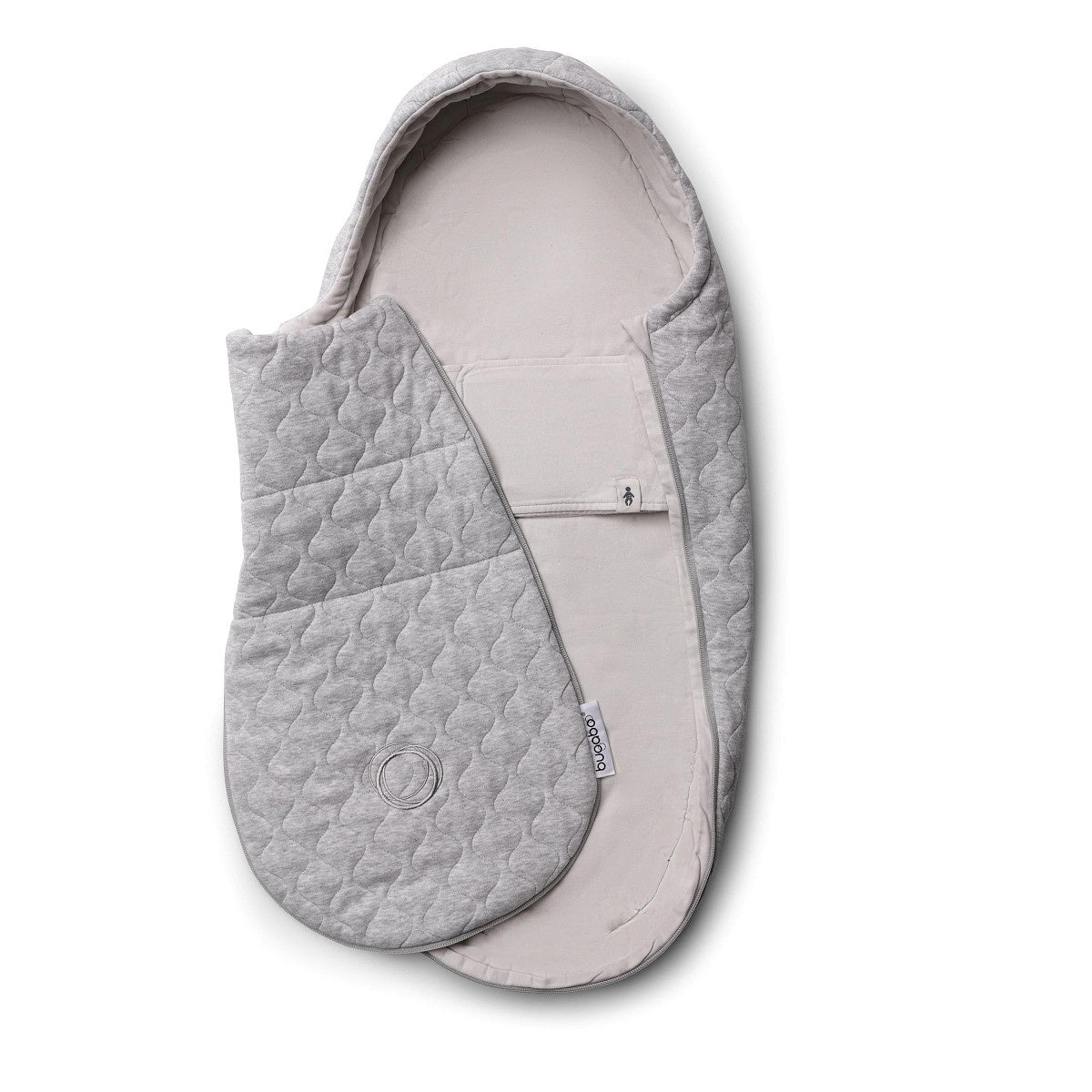 Bugaboo Newborn Inlay - Light Grey Melange