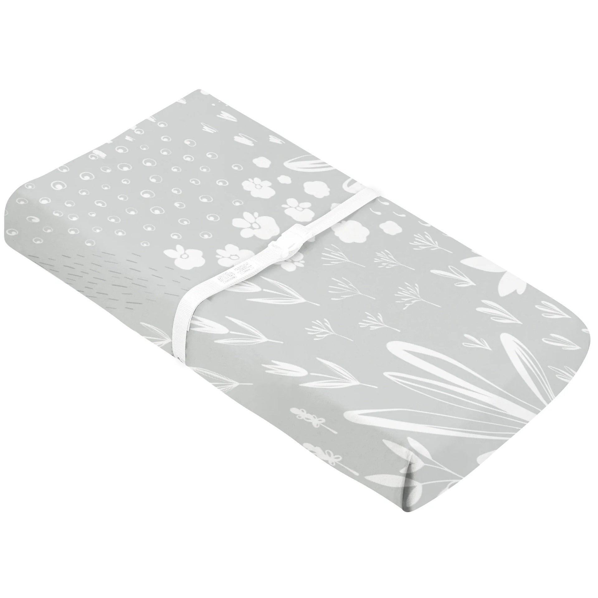 Kushies Change Pad Cover With Slits - Bunny