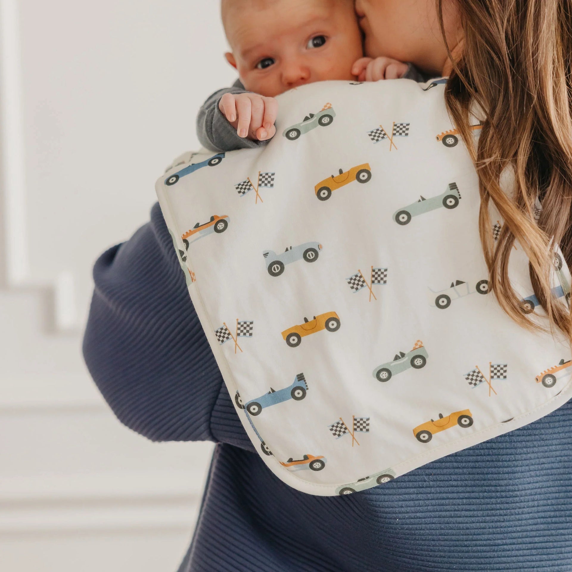 Copper Pearl Burp Cloth Set - Speedster