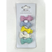 Bow Hair Clip set (5 pc)