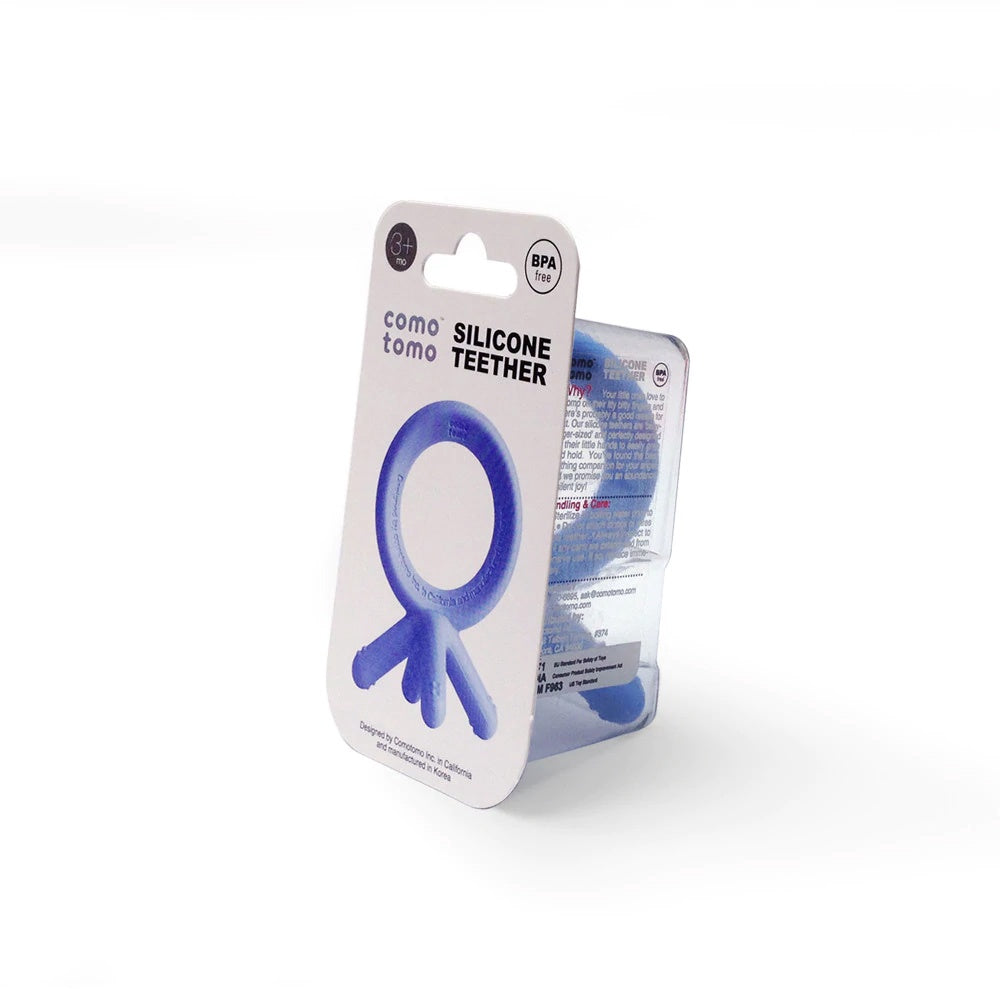 Comotomo Teether - Blue