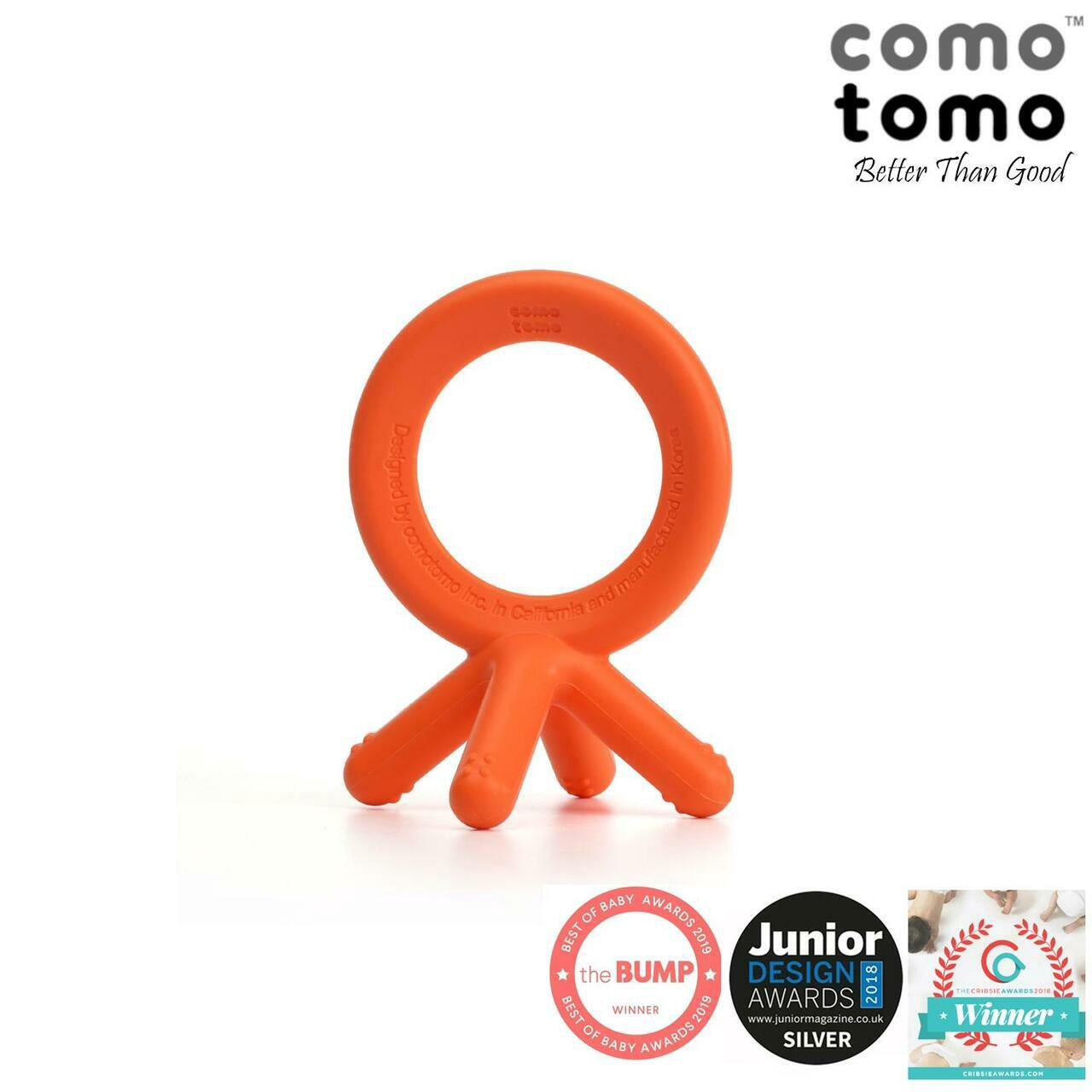 Comotomo Teether - Orange