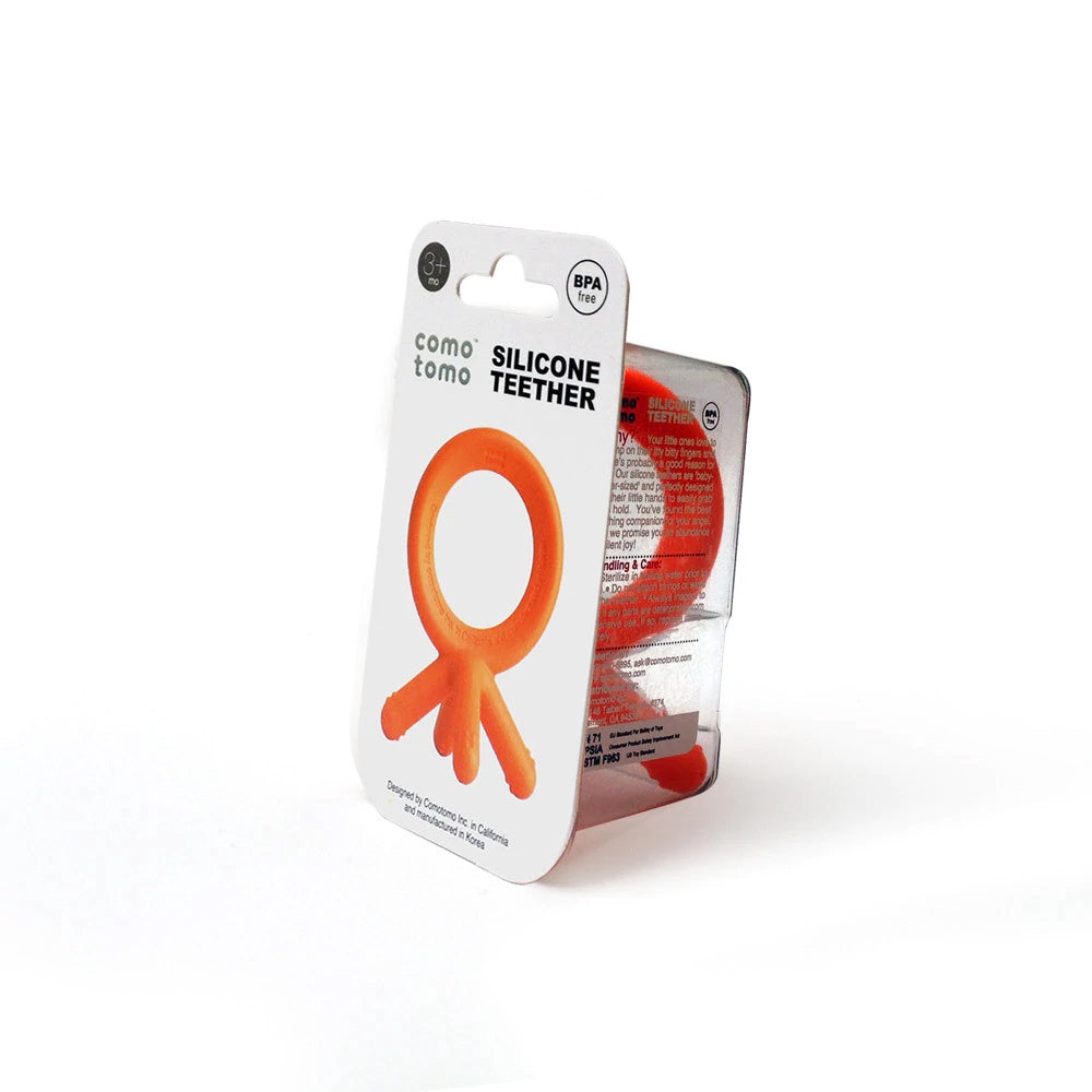 Comotomo Teether - Orange